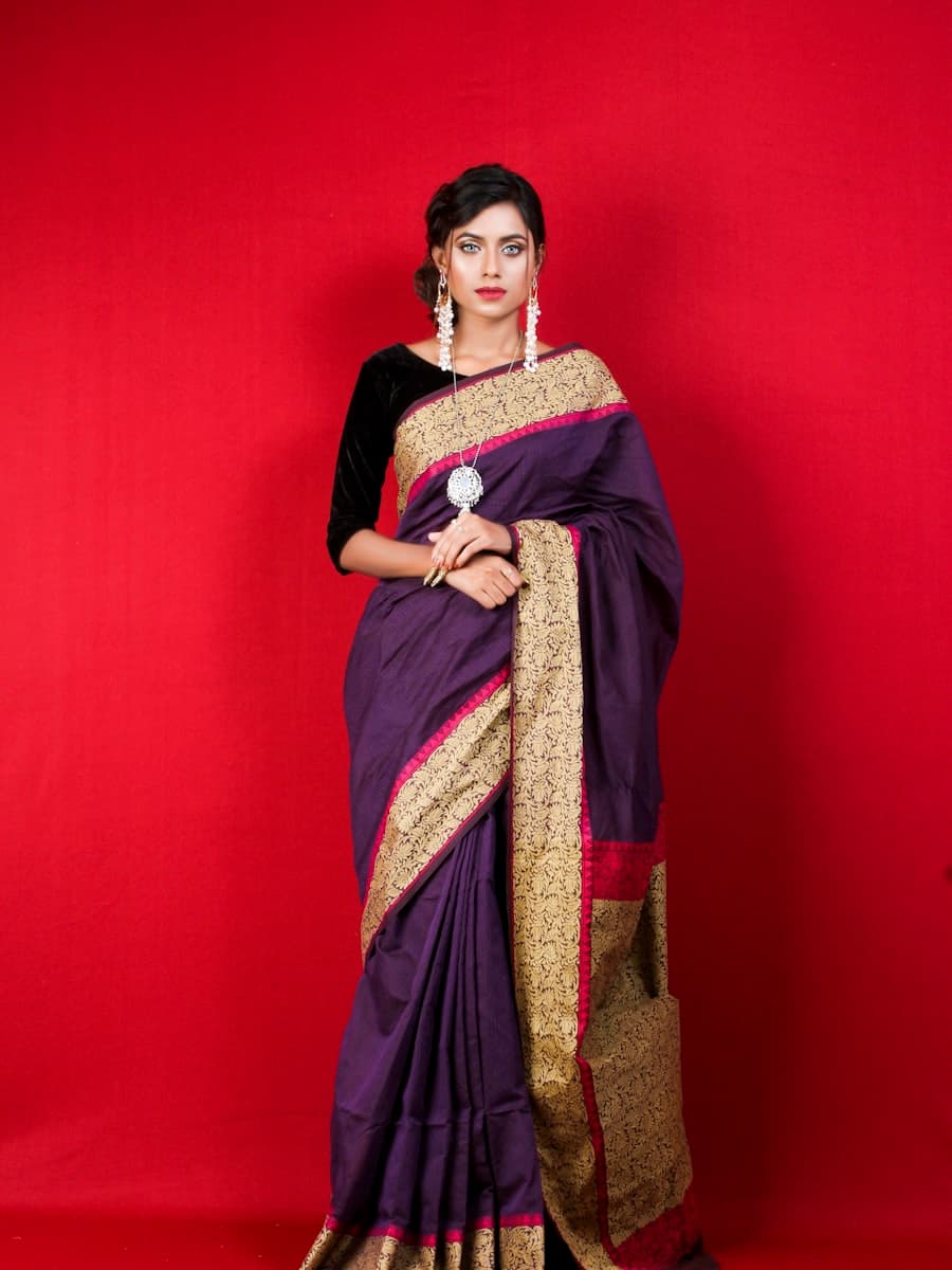 Mahnoor Pearl Tissue Saree